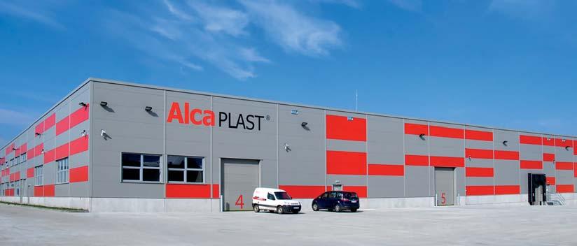 Lider w Europie Firma Alcaplast pierwszą produkcję odwodnień liniowych ze stali nierdzewnej, uruchomiła 10 lat temu.