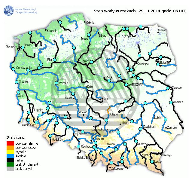 INFORMACJE HYDROLOGICZNO
