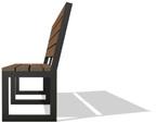 URBANA Łaka miejska Urbana XL Łaka miejska Urbana XL iok z przou Łaka miejska z oparciem oparta na staloyc elementac, z
