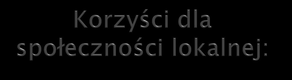 promocja Gminy Pcim w różnych krajach europejskich; możliwość pozyskania partnerów do współpracy z innych krajów