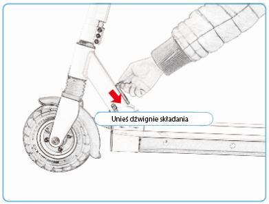 KROK 3 KROK 4 UWAGA: Ten produkt posiada unikalny mechanizm składania, który umożliwia szybkie i łatwe składanie, przenoszenie, transport i przechowywanie.