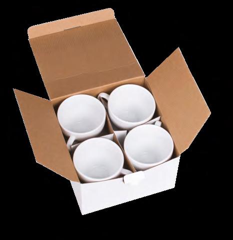 Packaging for 4 cups set Zapytaj Twojego opiekuna handlowego