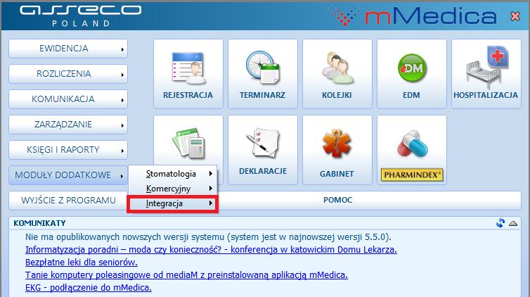 Rozpoczęcie pracy z modułem z