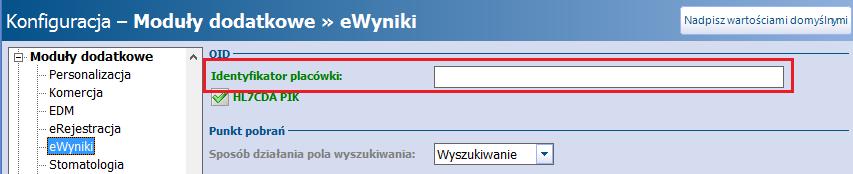 Konfiguracja Modułu ewyniki Rozdział Konfiguracja Modułu ewyniki 2 