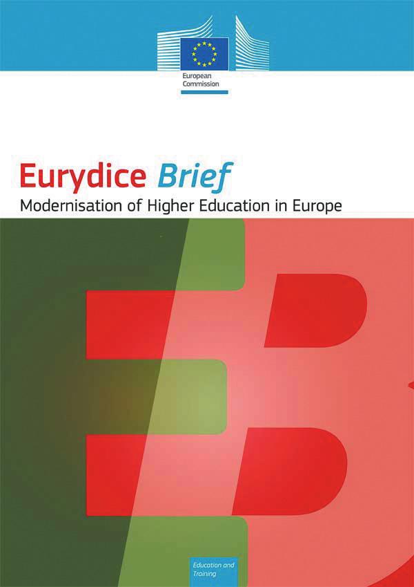 SZKOLNICTWO WYŻSZE Modernizacja szkolnictwa wyższego w Europie: dostęp do studiów, przeciwdziałanie niepowodzeniom w nauce i szanse na zatrudnienie MODERNISATION OF HIGHER EDUCATION IN EUROPE: