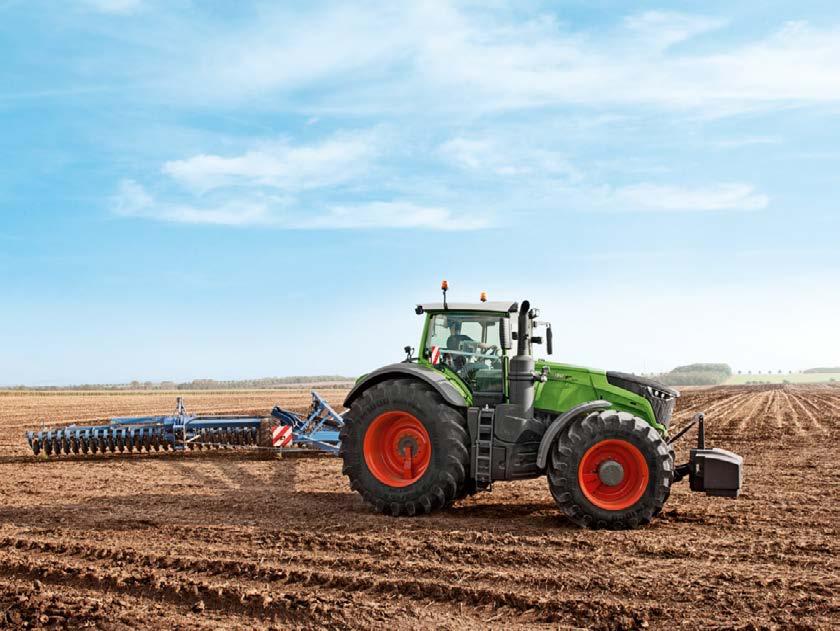 KONCEPCJA NISKICH OBROTÓW SILNIKA FENDT ID Duża moc niskie zużycie paliwa dzięki Fendt id.