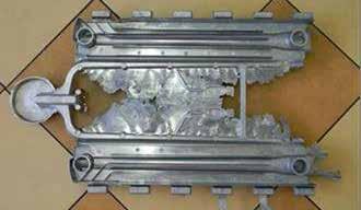 wysokociśnieniowe odlewy z aluminium o wadze do 8 kg, odlewy armatury użytkowej wraz z obróbką