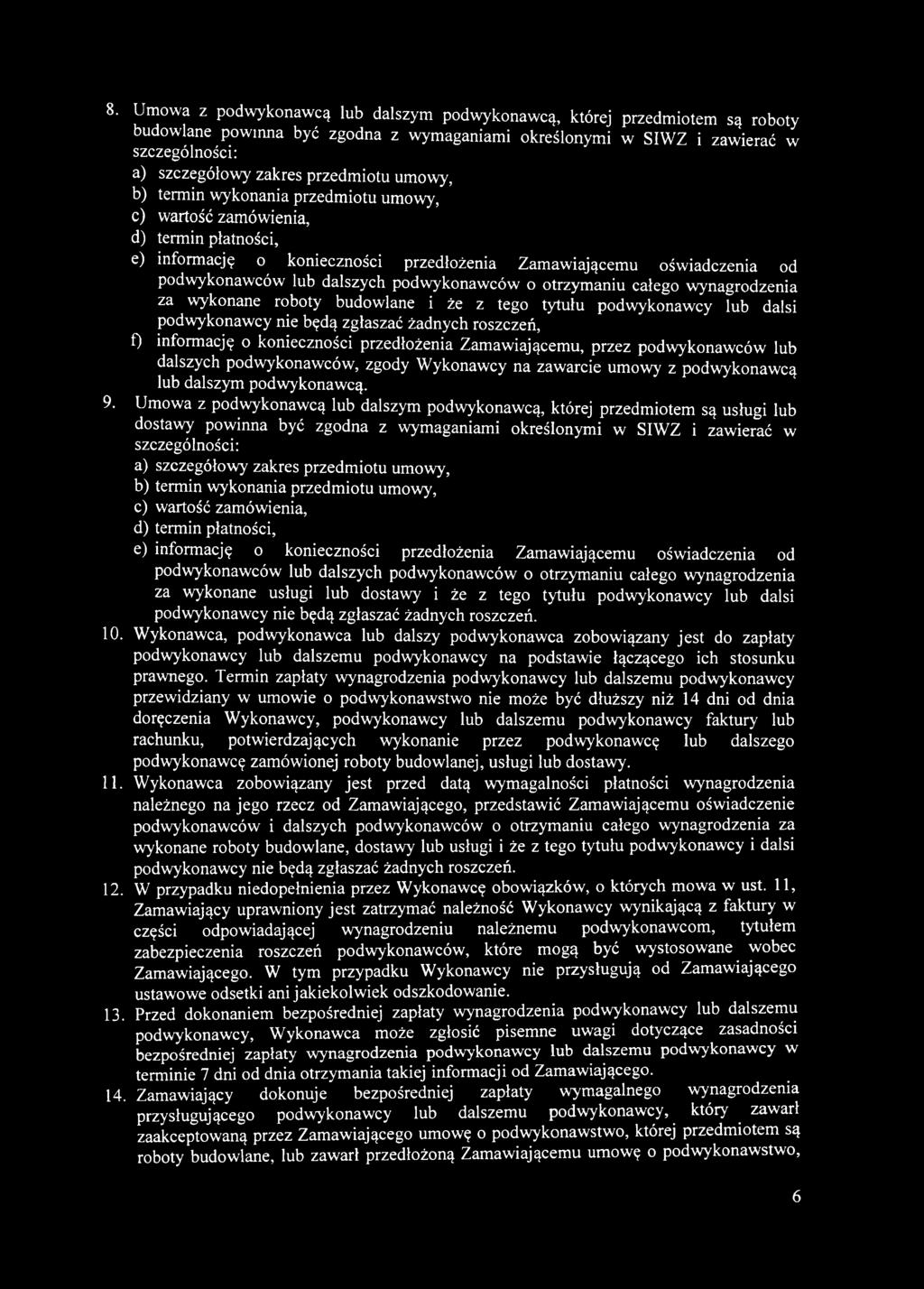 ykonaw cą. 9.