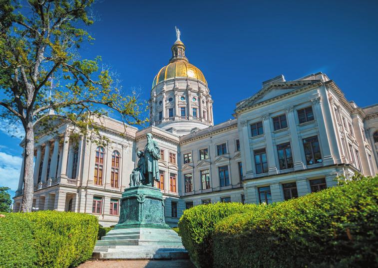 Jego stałym punktem jest wizyta na uczelni partnerskiej Franklin University w