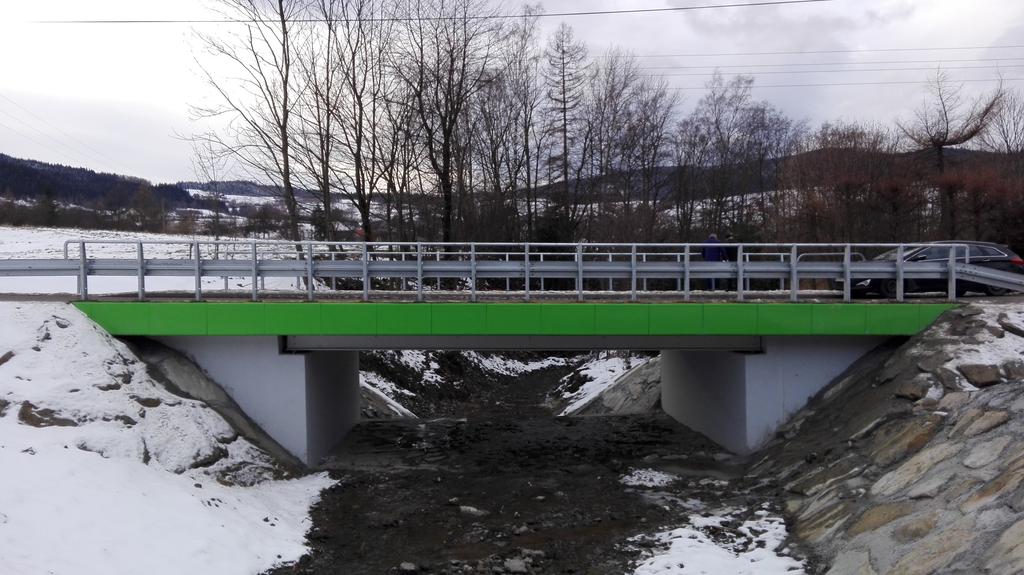 W roku 2018 odbudowa obiektu mostowego w m. Świdnik/Owieczka, koszt.6,8 mln zł., dotacja 5,4 mln zł. w toku realizacji do 30.11.2018r.