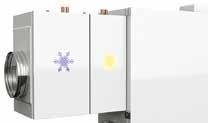 Elektryczny podgrzewacz EPO-V można wykorzystywać jako nagrzewnicę wstępna albo wtórną.