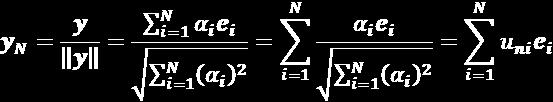 Cosnusy kerunkowe Element przestrzen lnowej nazywamy unormowanym oznaczając go przez y N, jeżel jego norma jest równa jednośc.