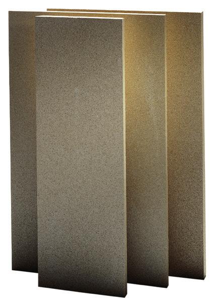 SkamoEnclosure Board Gold PARAMETRY TECHNICZNE Maksymalna temperatura eksploatacji C 1100 Gęstość kg/m 3 475 Wytrzymałość na ściskanie (EN 1094-5: 1995) MPa 2,5 Wytrzymałość na zginanie (EN 993-6:
