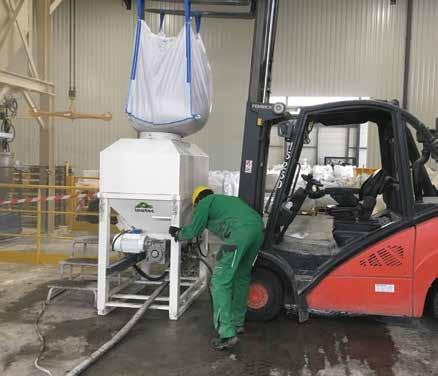 Można także stosować worki bigbag oraz technologię One-Way-Container (OWC).