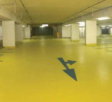 REFERENCJE REMONT PARKINGU NA CENTRALNYM DWORCU KOLEJOWYM, LINZ, AUSTRIA MAGAZYN LOGISTYCZNY TESCO, TERESIN, POLSKA OPIS PROJEKTU Po pewnym okresie eksploatacji, stan pierwotnej powłoki