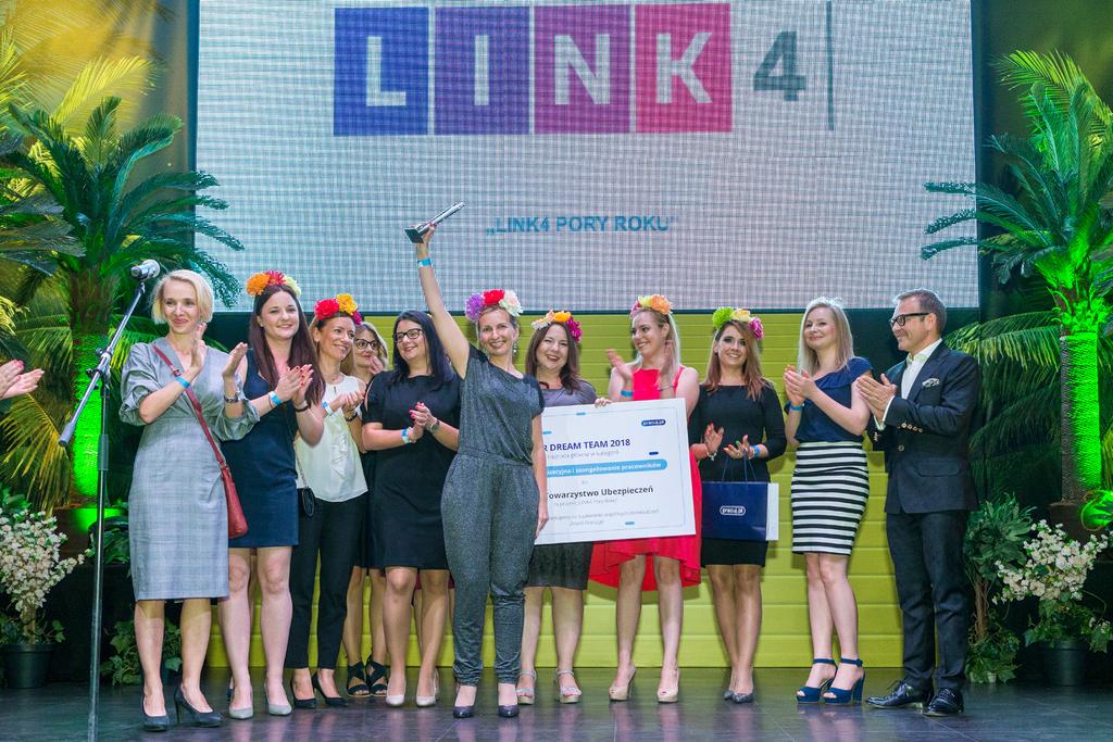 Okiem Kapituły Konkursu HR Dream Team: Już w 2016 r. LINK4 rozpoczął opracowywanie wartości, misji i wizji.