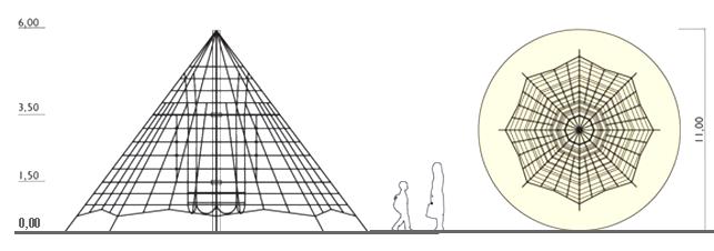 Zadanie 27. Dla podkreślenia spójności kompozycji w ogrodzie, w którym podstawowym budulcem małych form architektonicznych jest drewno, do wykonania krawędzi ścieżki ogrodowej należy użyć A.