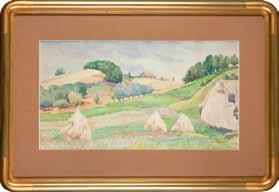 ołówek/papier, 32 x 59 cm sygnowany p. d.