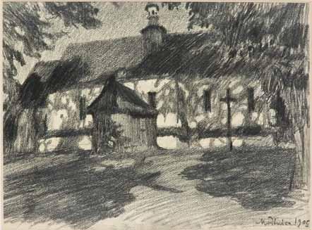 Zimowa noc Wilk samotnik, 1893 (wg A.