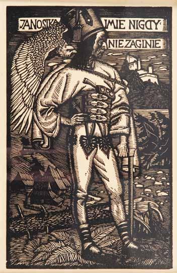 Skoczylas (1883 Wieliczka 1934 Warszawa) "Janosika imię nigdy nie zaginie"