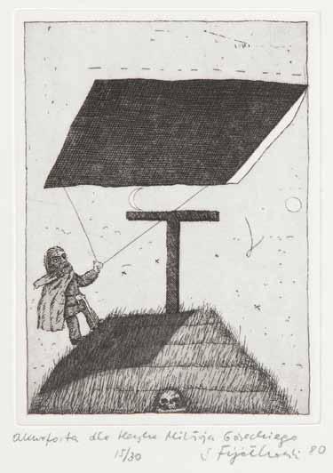 128 Stanisław Fijałkowski (ur. 1922 r., Zdołbunów na Wołyniu) "Dla Henryka Mikołaja Góreckiego", 1980 r.