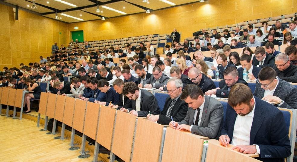 18.05.2018 Rozpoczęcie XXXI sesji egzaminacyjnej na uprawnienia budowlane przez Okręgową Komisję Kwalifikacyjną ŚlOIIB.