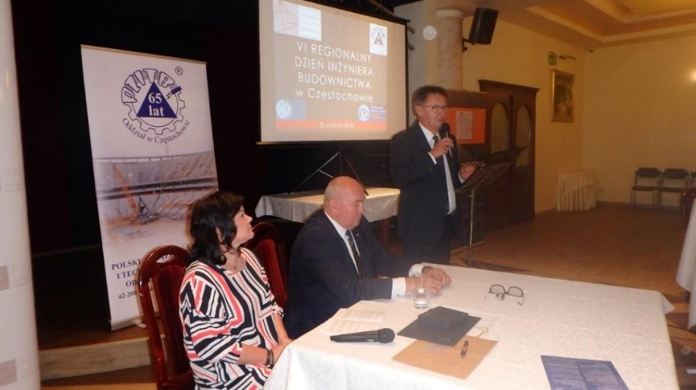 W tym roku Święto Budowlanych połączone było z obchodami 65-lecia Oddziału PZITB w Częstochowie.
