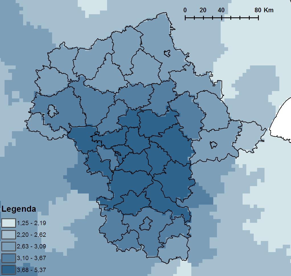 Na/ha] wniesione przez opady atmosferyczne