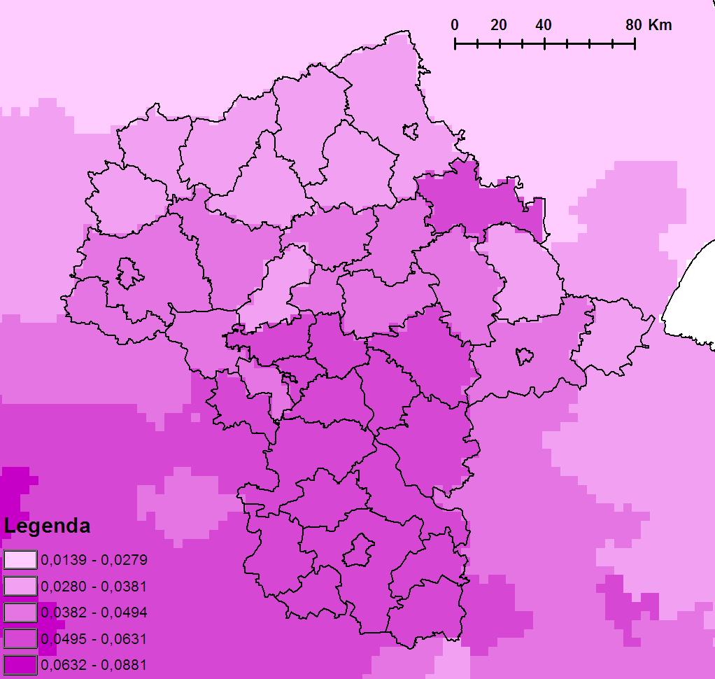 opady atmosferyczne w 2014 r.