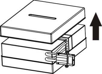 4. Wymiana akumulatorów w UPS WAŻNE: KONSTRUKCJA UPS W WERSJI STANDARD POZWALA NA BEZPIECZNĄ WYMIANĘ BATERII PRZEZ UŻYTKOWNIKA BEZ WYŁĄCZANIA ZASILACZA (hot-swappable battery design) Uwaga!