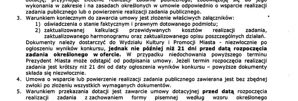 Gliwice - analia i ocena realiacji adań publicnych pod kątem retelności, terminowości ora sposobu rolicenia otrymanych na ten cel środków; (0-5) 8.