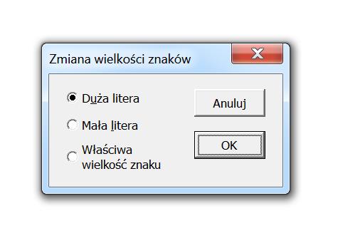 Za ich pomocą nie można jednak np. dokonywać wyborów z listy, nie można wybierać opcji, wpisywać różne dane itp.