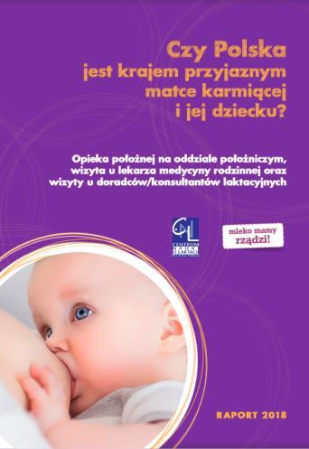 Z zeszłorocznego raportu CNOL Czy Polska jest krajem przyjaznym matce karmiącej i jej dziecku 1, opartego na badaniu ankietowym wynika, że: Doradca laktacyjny dietę eliminacyjną zalecił u 5% matekdla