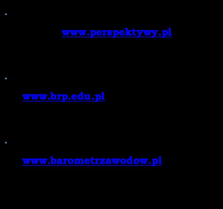 Pomocne adresy Centrum Rozwoju Doradztwa Zawodowego przy