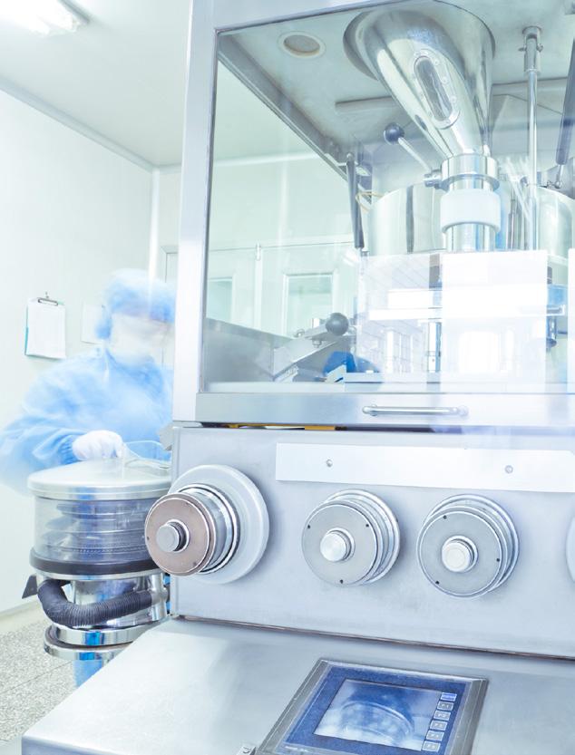 REFERENCJE Pomieszczenia czyste Obszary testowe Zgodność z GMP (Dobra Praktyka Produkcyjna) możliwa dzięki Systemowi Munters MX² Plus Zakład produkcyjny Xellia Pharmaceuticals ApS w Kopenhadze jest