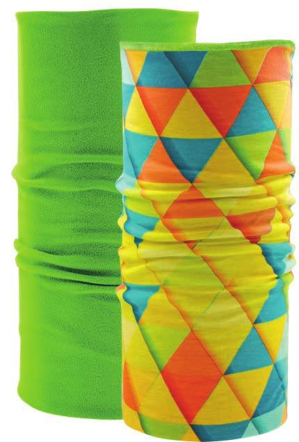 Headwear Warm Chusta Warm Bee 2 Pro Warm to chusta przygotowana na bazie modelu Bee 2 Standard / Bee 2 Basic wzbogacona o nadruk sublimacyjny oraz polar wszyty w części dolnej.