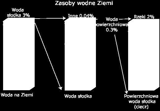 jej zasobów nadaje się do picia Źródło: Gleik, P. H.