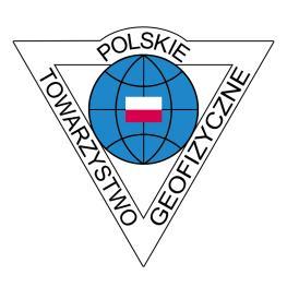 70-lecia Polskiego Towarzystwa Geofizycznego pt.