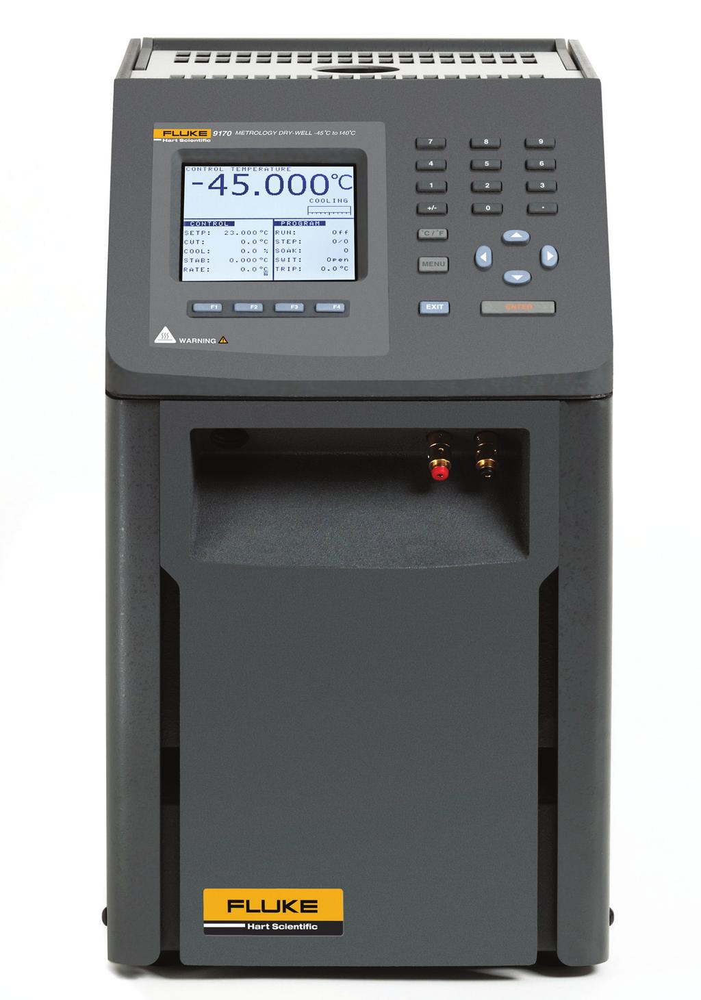 Piece Kalibracyjne Metrology Well Seria 9170 Dane Techniczne Najlepsze przemysłowe źródła temperatury (dokładność, stabilność, jednorodność) na świecie Głębokość zanurzeniowa do 203 mm (8 in)