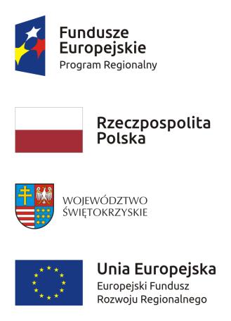 regionalny, herb województwa lub jego oficjalne logo promocyjne umieszczasz pomiędzy barwami RP a znakiem UE. Przykładowy układ pionowy: Zestawienia znaków znajdziesz na stronach internetowej www.