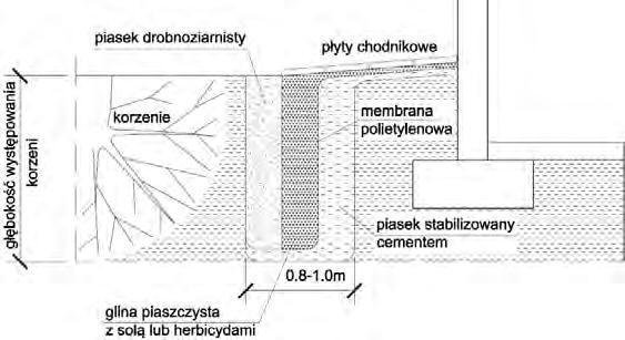 208 A. Kysiak, M. Koniecko Rys. 5. Zabezpieczenie fundamentów budynku ekranem odcinającym Literatura [1] Rossiński B., Błędy w rozwiązaniach geotechnicznych, Wyd. Geologiczne, Warszawa 1978.