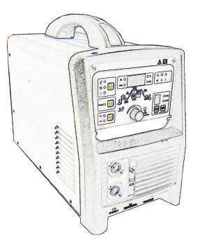 STEROWANIE NOŻNE 3x400V 3x400V Średnica elektrody spawalniczej 300A 1.6-6.0mm Średnica elektrody spawalniczej 315A 1.6-6.0mm Pedał zdalnego sterowania do MAX-TIG 232 i MAX-TIG 345.