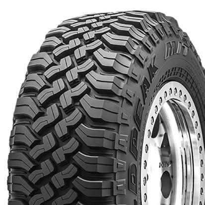 Wiosna 2019 Falken WILDPEAK M/T Jest to opona stworzona z myślą o kierowcach off-road, przeznaczona do najbardziej wymagających warunków terenowych. Produkowana w rozmiarach od 15 do 17.