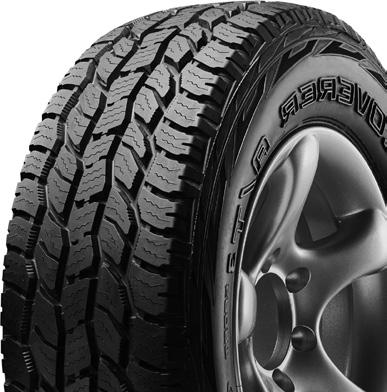 Cooper Discoverer A/T³ Sport Opona przeznaczona do samochodów terenowych oraz z napędem 4X4, umożliwiająca jazdę zarówno po drogach utwardzonych, jak i w terenie.
