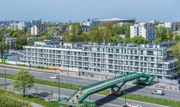 PROJEKTY MIESZKANIOWE REALIZOWANE W WARSZAWIE Living Point Mokotów, Warszawa Pierwsza z warszawskich inwestycji realizowana jest w dzielnicy Mokotów, na parceli zlokalizowanej przy ul.