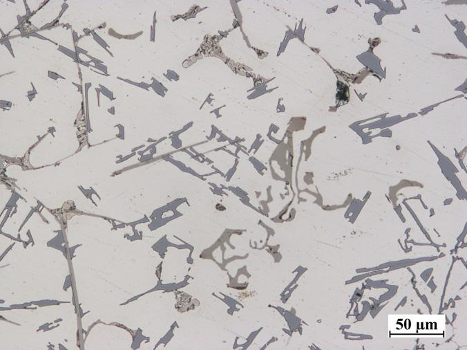T. Szymczak, G. Gumienny, T. Pacyniak: Effect of tungsten on the solidification process, microstructure and properties śniej, zarejestrowanym na krzywych ATD, procesem krystalizacji siluminu 226.