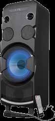 SPK 32 Super Bss Efekty śietlne Disco LED RGB Equlizer Efekt ECHO mikrofonu Kroke Czytnik krt pmięci SD, USB, AUX in Mikrofon orz Pilot zdlnego
