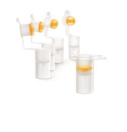 filtrów Claristep Konstrukcja System Claristep pozwala na szybkie i bezpieczne przefiltrowanie próbek do vialek 1,5 ml.