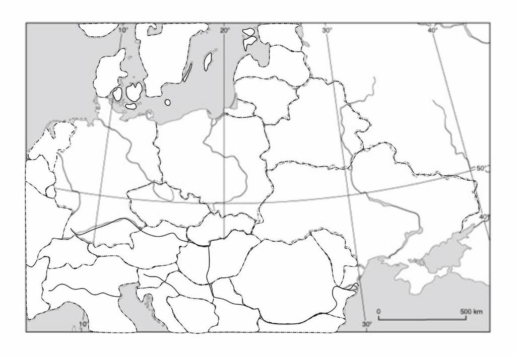 Zadanie 6 (0 3p.) W Łodzi (λ - 19 28 E) jest godzina 14:00 czasu słonecznego. Oblicz, która godzina czasu słonecznego jest w tym samym momencie w Paryżu (λ - 2 20 E). Obliczenia: Odpowiedź:.