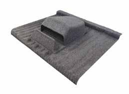 401 WIATROWNICA shingle 402 OBRÓBKA STARTOWA shingle 65mm 40mm 90mm